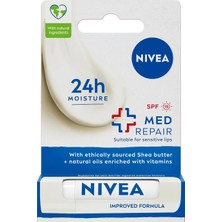 Hype Store Med Repair Dudak Bakım Kremi, 24 Saat Nem,doğal Yağlar ile Çatlamış Dudak Bakım,spf 15 (4,8 Ml)