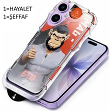 Nexiva  Iphone 17 ile Uyumlu 1 Adet Hayalet 1 Adet Şeffaf Gorilli  Antistatic Tam Kapatan Tamperli Cam Ekran Koruyucu Kırılmaz Cam