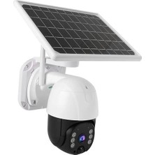 Kaia Life Solar Panelli Su Geçirmez Gece Görüş Destekli Wifi Bağlantılı Güvenlik Kamerası