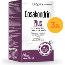 Ocean Cosakondrin Plus 60 Tablet - 3 Adet (180 Tablet) - Dezenfektan Hediyeli (%72 Alkol)