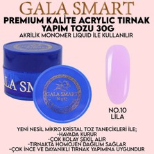 Gala Smart  Akrilik Toz No:10 Lila / 30 gr