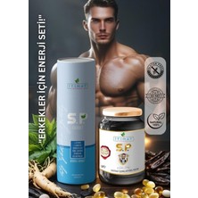İtimat Bitkisel 1995 Erkeklere Özel Set | Ginseng-Koenzim Q10-L Arjinin-Keçiboynuzu-L-Carnitine Ekstrakt- S.p. Macun 800G
