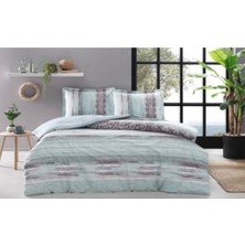 Özdilek Ranforce Seam Yeşil Çift Kişilil Nevresim Takımı