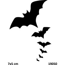 Airbrush Tattoo Yarasalar Yapışkanlı Stencil Süsleme ve Boyama Kalıbı