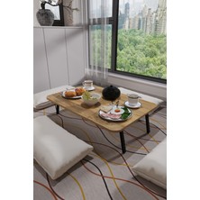 Awox Sofram Katlanır Ayaklı Kamp Bahçe Ev ve Çocuk Oyun Yer Sofrası