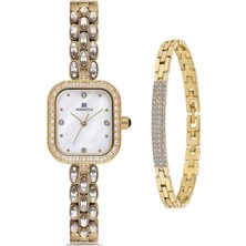 Momentus Shinystar SS403G-09SG (Set) Bileklik Hediyeli Kadın Kol Saati