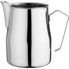 GuvenliPazar 304 Kalite Paslanmaz Çelik Butik Süt Potu 350 ml - Profesyonel Pitcher Sütlük