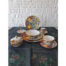 Konyax 56 Parça Çeyiz Seti 6 Kişilik Canga