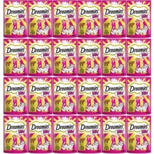 Dreamies Kedi Ödül Maması Peynirli Sığır Etli 60 gr x 24 Adet Yetişkin Kediler İçin Lezzetli