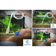 Aqua Expert Akvaryum Dip Süpürgesi - Dip Sifonu - Temizlik Sifonu