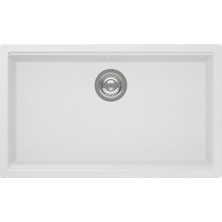 Schock - Lahti N100XL Alpina 70 cm Tezgahaltı/tezgahüstü Granit Evye