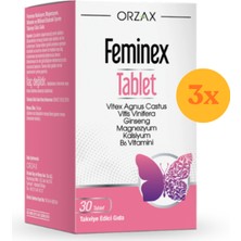 Ocean Feminex 30 Tablet - 3 Adet (90 Tablet) - Dezenfektan Hediyeli (%72 Alkol)