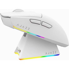 Hype Store AJ139 V2 Mc Mouse 3 Farklı Bağlantı Modu-Rgb Manyetik Şarj Istasyonlu-Paw 3311 SENSÖR-500 Mah Batary