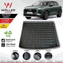 Wöller Yeni Audi Q3 Bagaj Havuzu 2025 Sonrası Uyumlu 3D Ultraflex