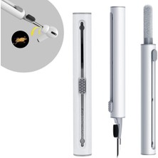 Buradabuldun®  Çok Amaçlı Yumuşak Fırçalı Kablosuz Kulaklıklar Için Kulaklık Temizleme Kiti