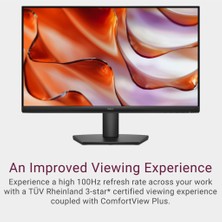 Kaia Life Dell SE2425HM, 23.8", 8ms, 100Hz, Full Hd, D-Sub,  Hdmı, Vesa, IPS LED Monitör
