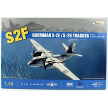 Kinetic K48024 1/48 Ölçek, Grumman S-2e/s-2g Tracker Savaş Uçağı, Plastik Model Kiti