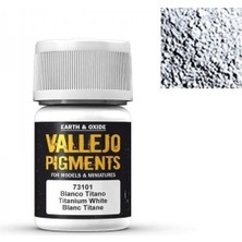 Vallejo 73101 35 Ml. Titanium White, Model Boyası Pigmenti