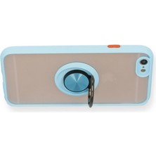 Starseven Newface Iphone 6 Kılıf Montreal Yüzüklü Silikon Kapak - Buz