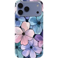 Lelia iPhone 17 Pro Max Uyumlu Baskılı Şeffaf Telefon Kılıfı | Koleksiyon: Pastelbloom Soft Series
