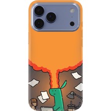 Lelia iPhone 17 Pro Max Uyumlu Baskılı Şeffaf Telefon Kılıfı | Koleksiyon: Memecraft Studio