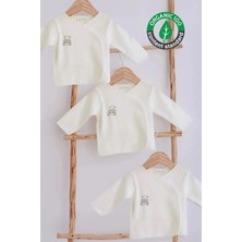 Lilabio %100 Pamuk 3\'lü Yenidoğan Iç Zıbın