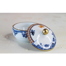 Konyax Hybrıd1 Kapaklı Porselen Şekerlik