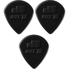 Jim Dunlop 47R2S Gitar Penası 3 Adet Nylon Jazz Iı Black Pena