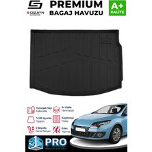 Universal S-Dizayn Renault Megane 3 3D Pro Bagaj Havuzu 2009-2016 A+ Kalite