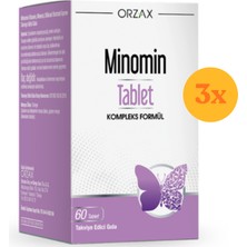 Ocean Minomin 60 Tablet - 3 Adet (180 Tablet)