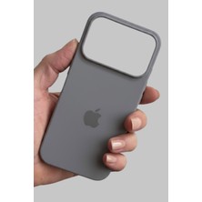 Pronorth IPhone 17 Pro Uyumlu Kılıf Logolu Lansman Soft Yumuşak Içi Kadife Silikon Kapak