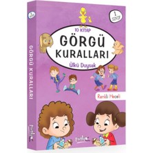 Pinokyo Yayınları 1. Sınıf Görgü Kuralları Serisi - 10 Kitaplık Set