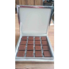 Melvee Çikolata Kare Sütlü Bademli Fındıklı 500 gr