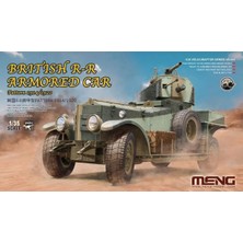 Meng VS-010 1/35 Ölçek, Ingiliz Rr Zırhlı Araç (1914-1920), Plastik Model Kiti