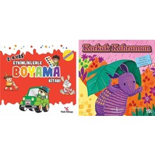 Yeti Kitap 2-4 Yaş Etkinliklerle Boyama Kitabı 1... +1 Eğitim Kitabı