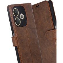 Starseven Newface A5 4g S Kapaklı Kılıf - Taba