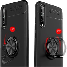 Olinea Newface P S Kılıf Range Yüzüklü Silikon - Siyah