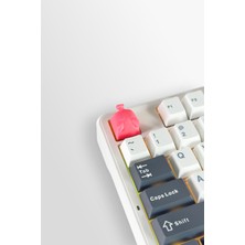 Piggy Mekanik Klavye Tuşu Artisan Keycap Gamer Aksesuar Buffed