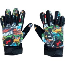 Prorider Çocuk Motosiklet Eldiveni Yeşil