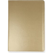 Olinea Newface Galaxy T290 Tab A 8 Kılıf 360 Tablet Deri Kılıf - Gold