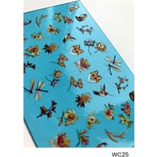 Gala Smart  Stıcker Naıl Art No:wc-25