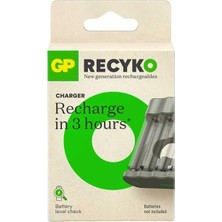 Gp Recyko B441 USB 4’lü Aa - Aaa Pil Şarj Cihazı (GPACSB44103 GPB441R21-2GTLB1)