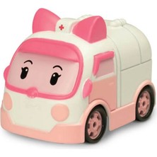 Shoplet Buğz Robocar Poli Metal Araç Karakter Figür Amber
