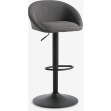 JYSK PETBUTIK35 Bar Taburesi Spectrum Gri Kumaş/siyah