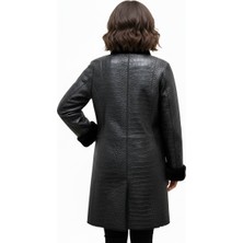 Paolo Framinco PF-058 Kuzu Derisi Siyah Kürk Deri Kaban