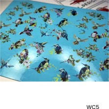 Gala Smart  Stıcker Naıl Art No:wc-5