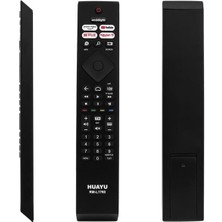 Huayu Philips RM-L1760 Ambilight-Netflix-Prime Video-Youtube-Rakuten Tv Tuşlu LED Tv Kumanda