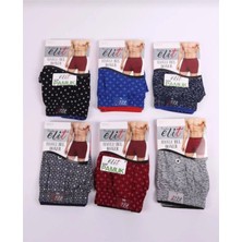 Tutku Elit 1102 Erkek Karışık Desenli Havlu Bel Boxer 12 Adet