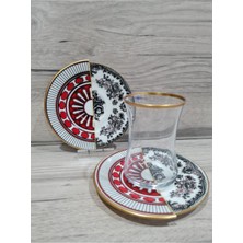 Konyax Çay Seti 12 Parça 6 Kişilik Apollo