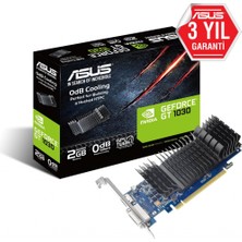 Kaia Life Asus GT1030-SL-2G-BRK, 2gb, Gddr5, 64BIT, 1xdvı, 1xhdmı, Gamıng Ekran Kartı